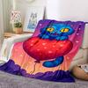 1pc Huntrix Blanket Lightweight Flannel Blanket Throw Blanket For Sofa, Bed, Travel, Camping, Livingroom, Office, Couch