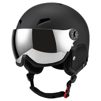 Integrovaná lyžařská helma se sněhovými brýlemi pro dospělé muže a ženy Outdoorové extrémní sporty Větruodolná teplá sněhová přilba