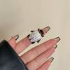 Geometric Insect Drip Oil Ring Korean Fashion Beetle Painting Ring Minority Design Jewelry Accessories Chunky Enamel Ring Gift