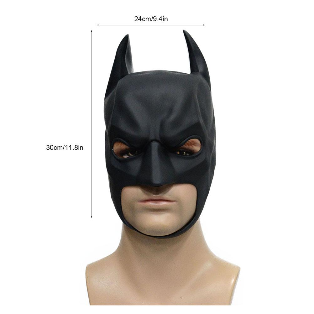 Acoperire facială film PU piele completă a feței accesorii costum cosplay recuzită Halloween