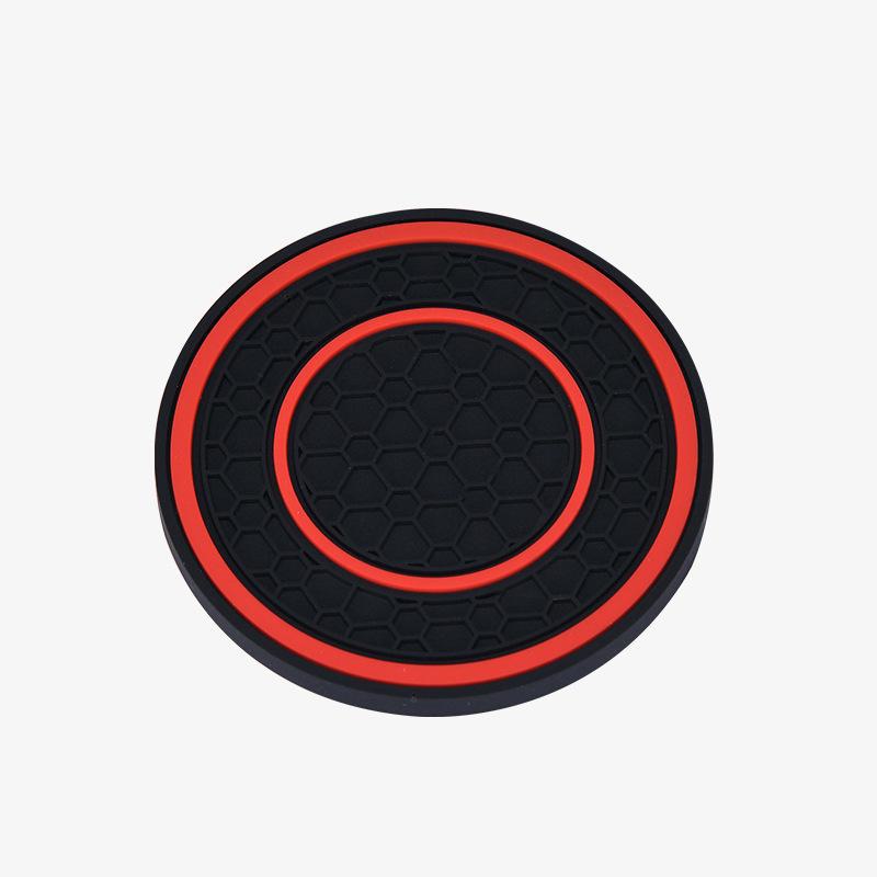 Double Circle Honeycomb Anti-Slip Car Coaster Mats
