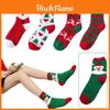 Luxuriöses Korallen-Samt-Winter-Socken-Set für Damen, weich und flauschig, Weihnachtsgeschenk