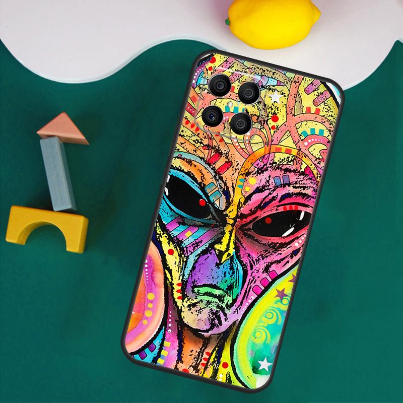 Alien UFO Case For Honor 200 Pro 50 70 90 X9a X8a X8 X9 X8b X9c X9b Honor Magic 7 Lite 5 6 Pro Cover