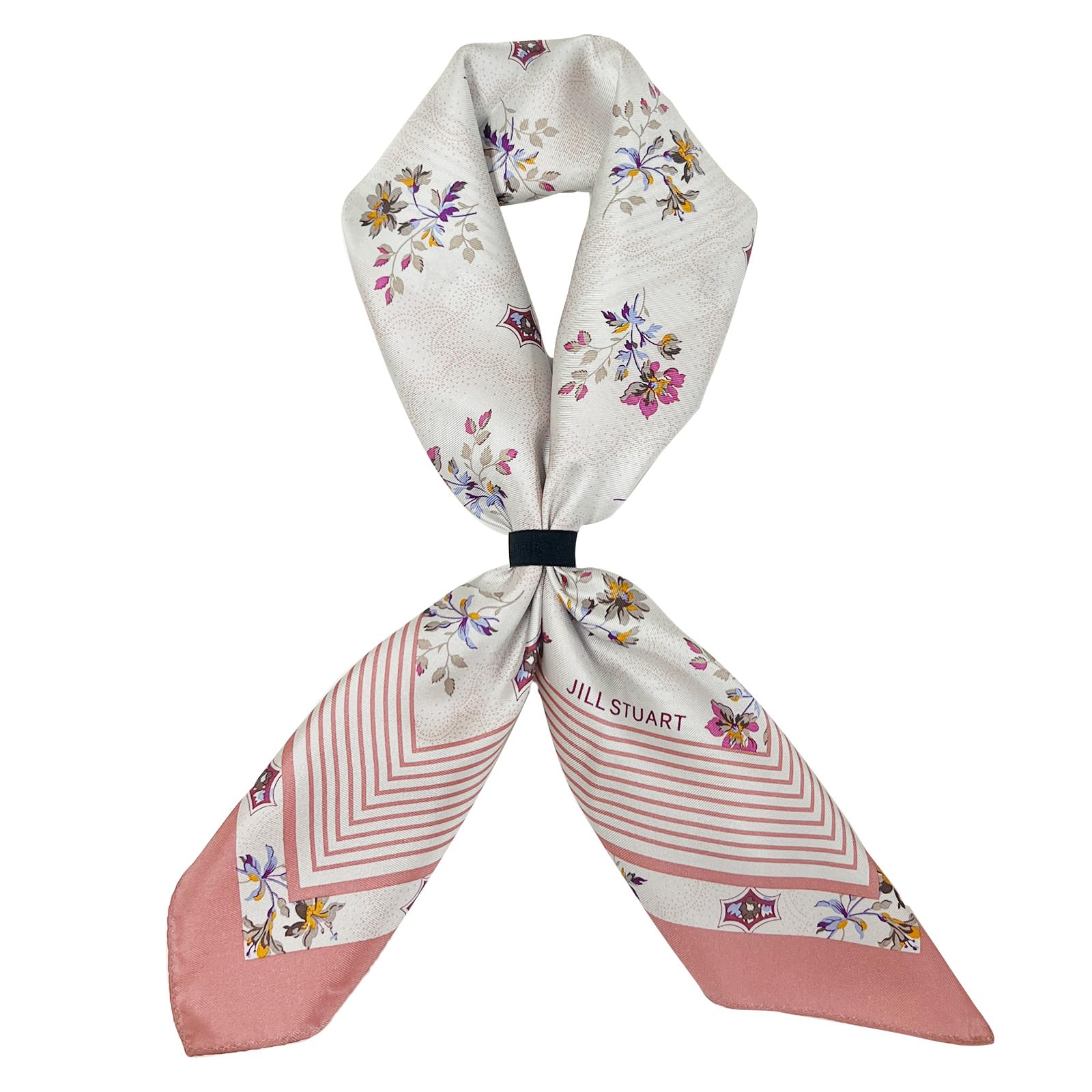 

JILL STUART Silk Print Petite Scarf 60109002, Women s, Small Floral Print, 60109002D, Pink [D], Approx. 58cm W x 58cm H