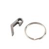 1/2pcs Stainless Steel Mini Bottle Opener Keychain - Portable Pocket-Sized Manual Beverage Opener for Camping & Everyday Use