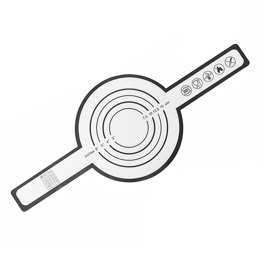 

0.7mm Thickness Silicone Bread Sling Non-Stick Silicone Bread Baking Mat for Sourdough, Dough Lifter Liner with Handles, FDA Certified