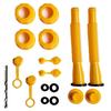 2-Piece or 4-Piece Plastic Fuel Nozzle Kit for 5-Gallon Gas Storage