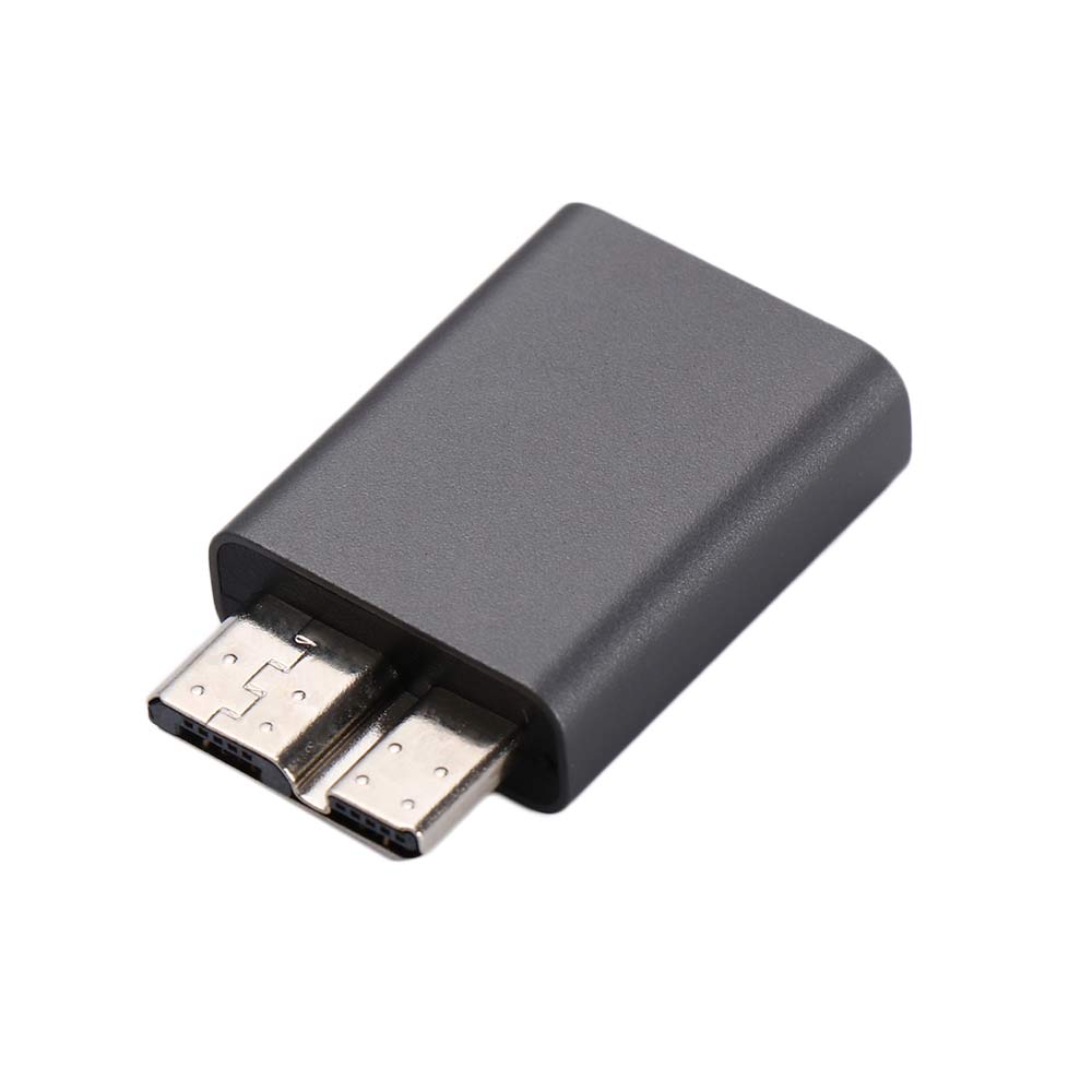 C Female Super Speed for hdD Fast Charge Converter USB3.0 Adapter USB C to Micro B OTG Connector