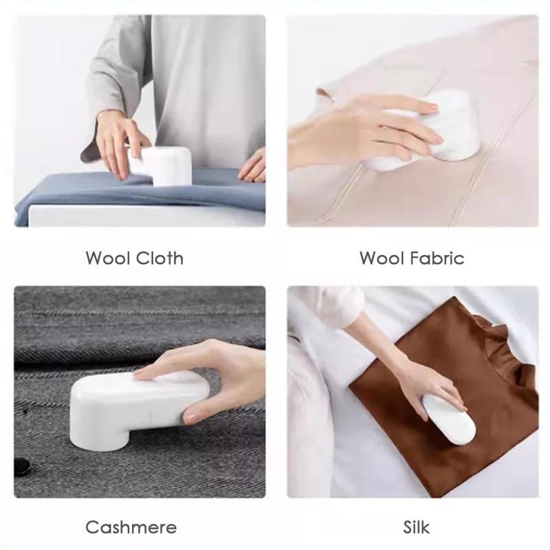 Mijia Lint Remover Ρούχα Πουλόβερ Ξυριστική Πουλόβερ Pilling Ξύρισμα Μηχανή για πιπίλισμα μπάλας Αφαίρεση χνούδι USB Φόρτιση με μικρή βούρτσα μέσα