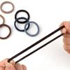 1/2/3SETS Hair Ring Easy To Use Fabric Art Hair Rope Firm Elastic Headband Portable General Womens Headband Not Easy To Disperse