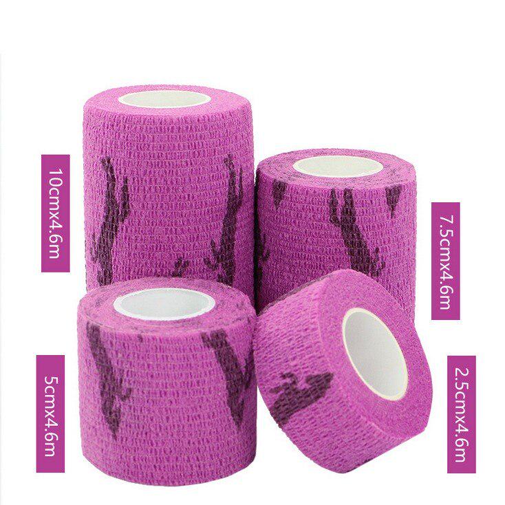 4.6M Sport Tape Waterproof Self Adhesive Elastic Bandage Muscle Tape Finger Joints Wrap Bandage Nonwoven Cohesive Bandage