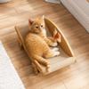 Wooden Cats Sleeping Bed Wear-resistant Kitten Grinding Toys Anti Scratch Cat Sofa Bed  Indoor
