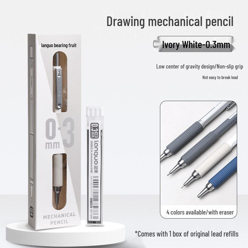 Blue Fruit Professional Drafting Mechanical Pencil, 0.3/0.5/0.7mm, 2B HB for Sketching & Students