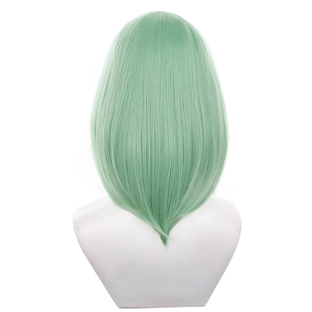 Ekienn Green 01 Cosplay Anime Cosplay Wig, 40cm, Universal, Heat-Resistant, Costume, Halloween, Party, Event, Costume, Wig, Disguise, Party, Event,