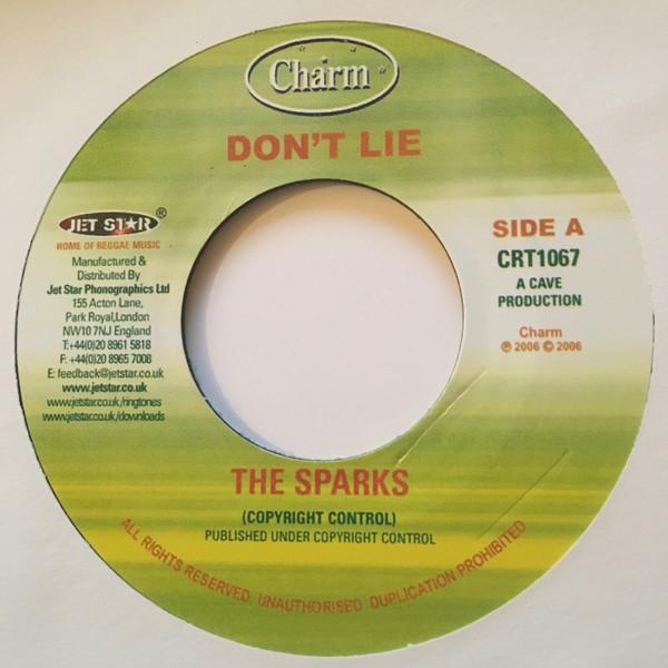 

7inch Record SPARKS - Don t Lie CRT1067 Charm 2006 UK Reggae, Ska & Dub Used