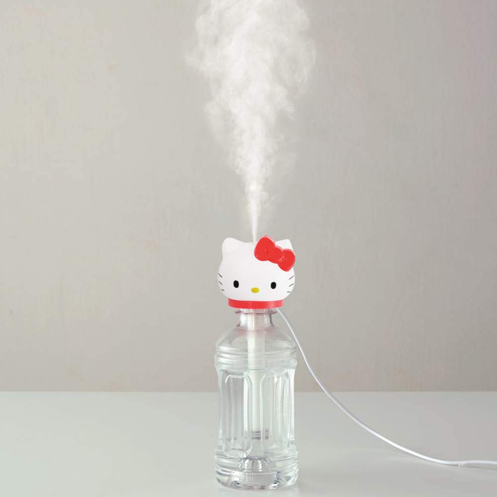 Skater STST1D Ultrasonic USB Compatible with Plastic Hello Kitty Design Humidifier, Powered, Stick-Type, Die-Cut Mist, Bottles,