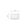 Nordic Style Transparent Glass Storage Bowl for Candy Biscuits Food Organizer Household Salad Dried Fruit Bowl Kitchen Tableware