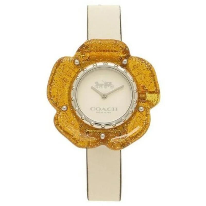 

Coach Perry Quartz Movement Beige Dial Women s Watch 14503050 золотой