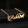 Atoztide Personalized Custom Name Necklace for Women Stainless Steel Crown Heart Pendant Blade Chain Birthday Jewelry Gift