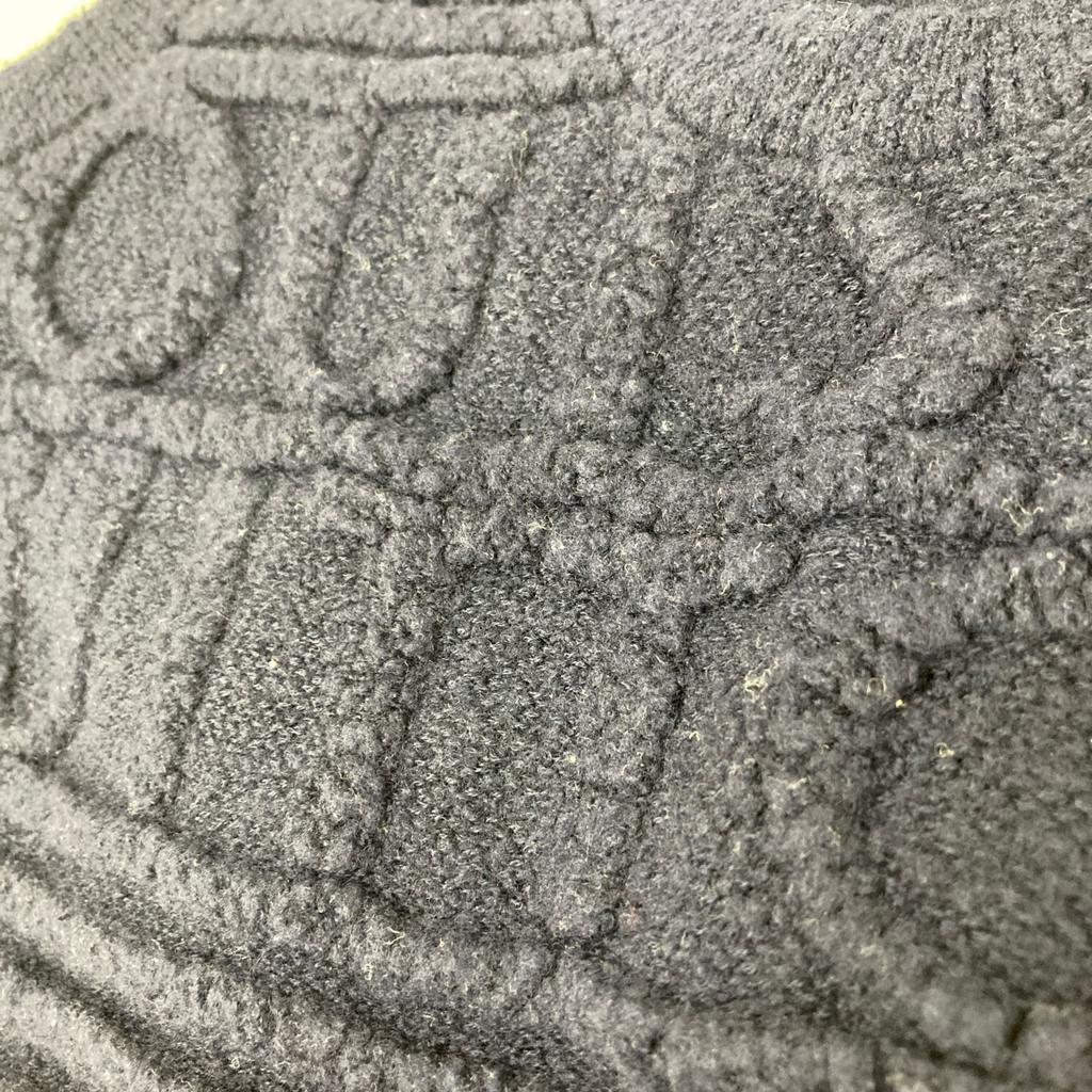 Louis Vuitton RW202W XZX FJKD09 Navy Knit Sleeveless Dress Dress XS NavyUsed