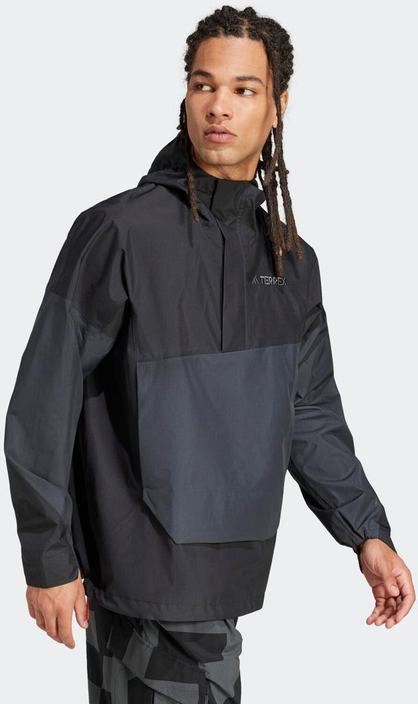 Куртка Adidas Terrex Xploric 2.5L Climaproof Anorak Black / Carbon (JF1360)