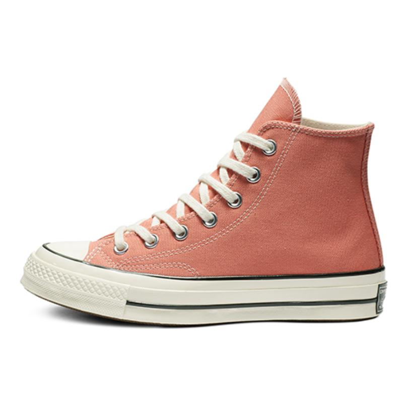 

Converse Chuck 70 1970-е Винтажный Холст Высокие Модные Комфортные Высокие Эспадрильи Унисекс Персиково-Розовый 45