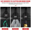 Leather Car Seat Back Hooks Portable Hanging Bag Rack For Cadillac XT5 XTS CTS BLS SLS DTS SRX Escalade Tiburon Deville