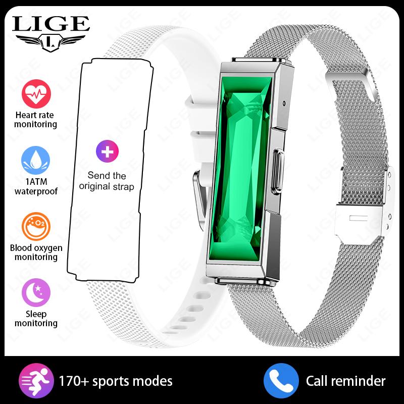 

New Sport Fitness Tracker Smart Bracelet Men Women Heart Rate Blood Oxygen Monitor Pedometer Call Reminder Smartwatch Band серебряный