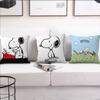 Cartoon  S-Snoopy Dog Cute cushion cover Pillow Sofa Printing Decoration Room Home Office Coffee Shop Car Nordic Simplicity