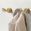 1PCS Leaf-Shaped Wall Hook: Stylish Zinc Alloy Hanger For Coats And Hats Leaf-Shaped Wall Hook: Stylish Zinc Alloy Hangers