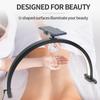Half Moon Desk Lamp 100 To 240V 3200 To 5600K Dimmable Half Moon Nail Lamp Flicker  Touch Control Panel for Lash Extension