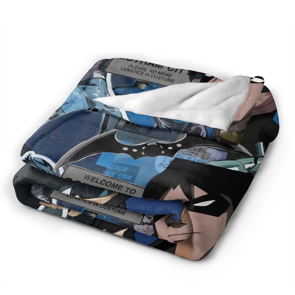 Dicks nightwing Graysons Blankets Soft Aesthetic Plush Bedding Throws For Outdoor Travel Flannel Bedspread Bed Cover