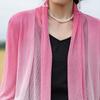 Live in Left Linen Blend Scarf Collar Cardigan