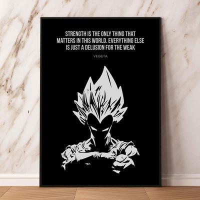 Auf Leinwand gedruckte Dragon Ball Brothers-Inneneinrichtung, Gemälde, Dekoration, klassische Zeichentrickfiguren-Bilder