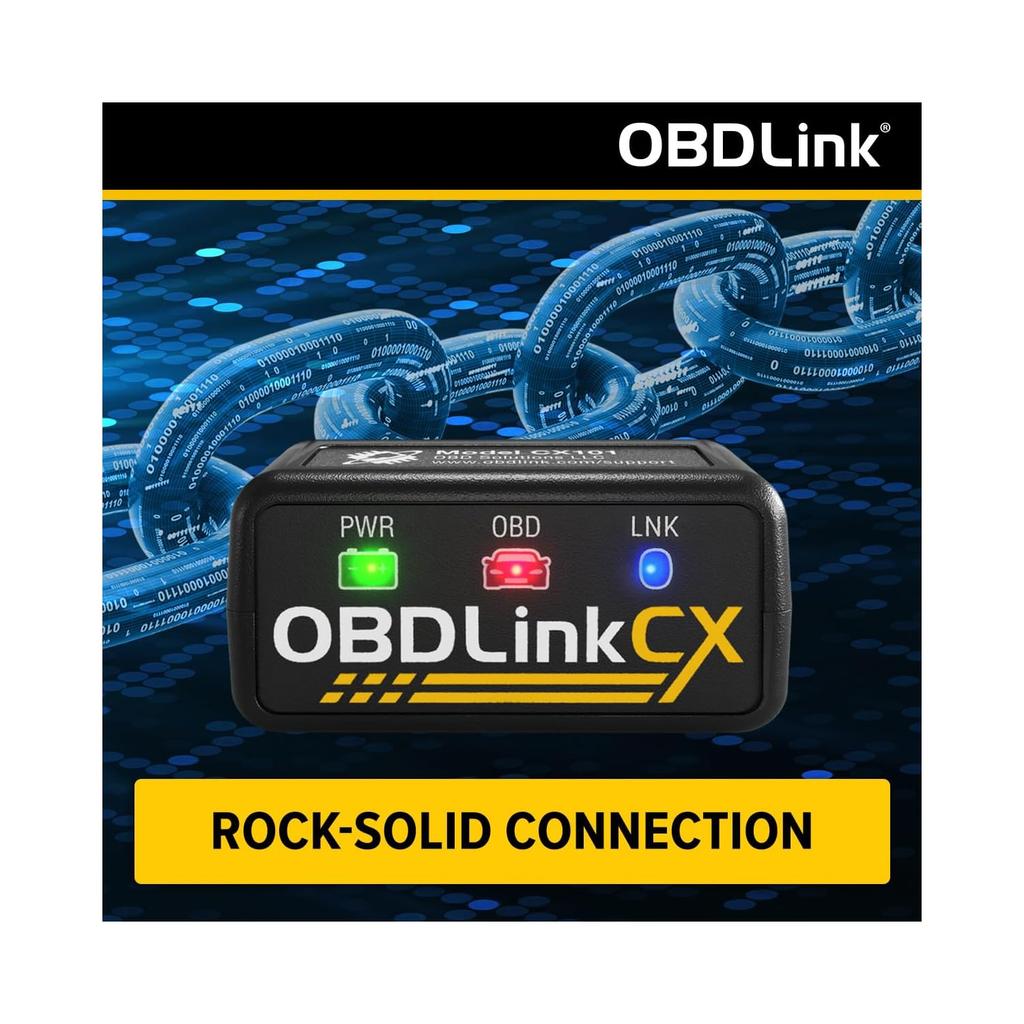 OBDLink CX Bluetooth 5.1 BLE OBD2 Adapter for BMW Mini BimmerCode Car Coding iPhone iOS Android