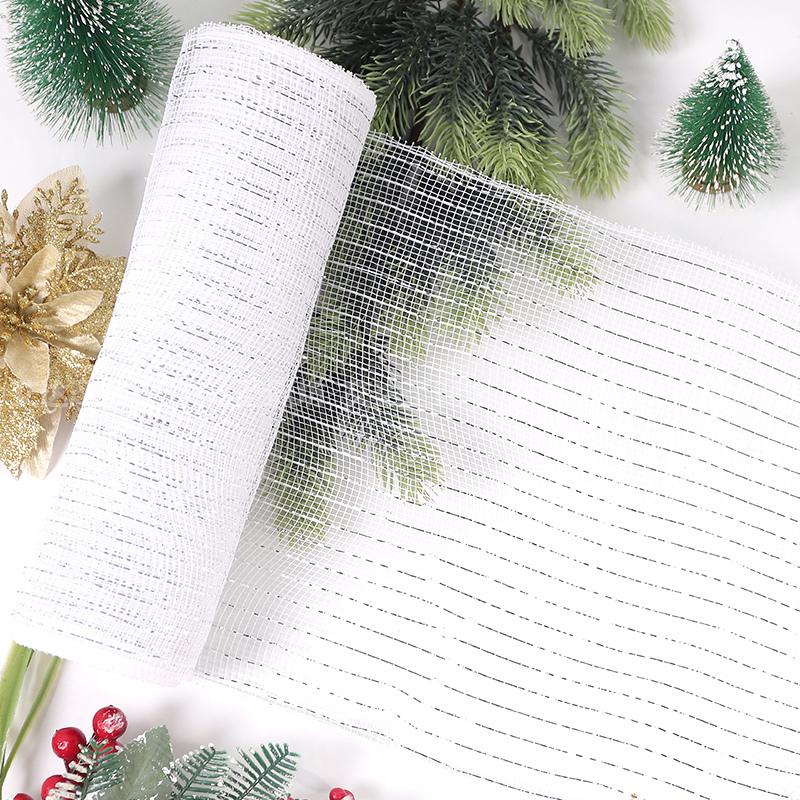 Influencer DIY Mesh Christmas Tree Ribbon & Bow Decoration