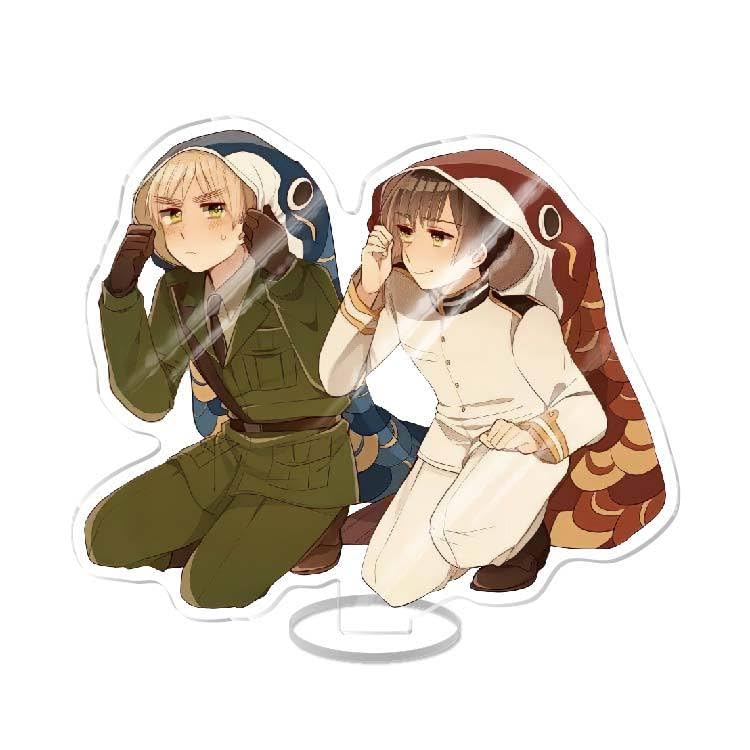 Hetalia Acrylic Stand Anime Character Base Desk Accessory Decoration Figure Birthday Gift Collection