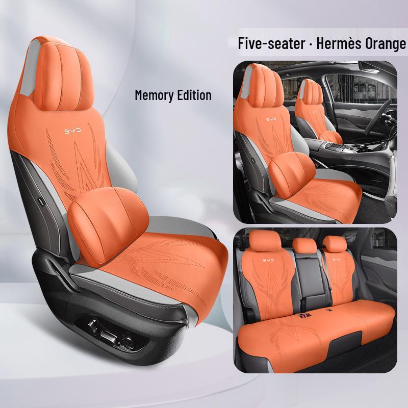 BYD Frigate 07 Custom Seat Cushion: Suede Saddle with Lumbar Support