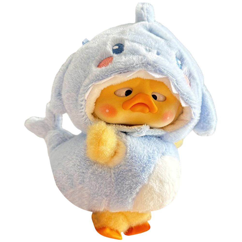 Upset Duck Plush Series Clothes Accessories Cute Doll Clothes Set Sweater Upset Duck Clothes Dress for 15-17cm Annoying Duck