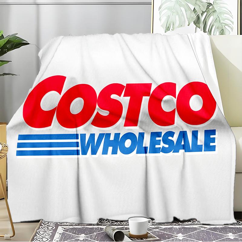 Costco Blanket Flannel Throw for Sofa, Travel, Camping, Livingroom, Office, Chair and Bed Soft and Warm Holiday Birthday gifts
