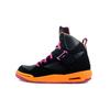 Air Flight 45 High GS Kinder Sneaker Schwarz Fusion-Pink-Cool-Grau-Bright-Citrus 524864-028