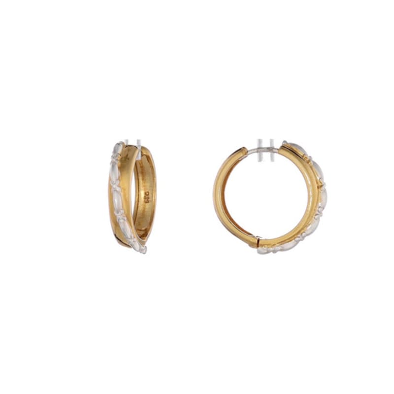Cerofar LADDER EARRING GOLD