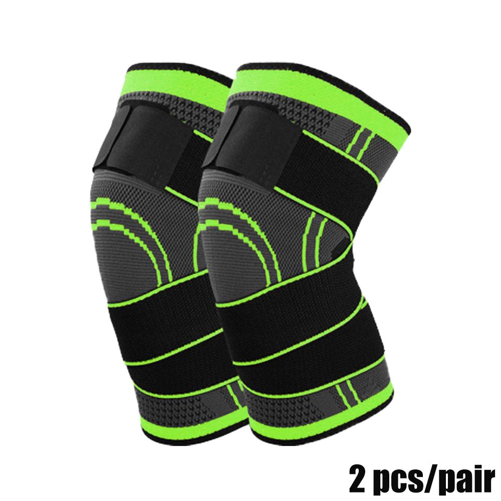 

1 Two-Piece Collection Sports Gentlemen s Compression Knee Brace Elastic Support Pads Knee Pads Fitness Equipment Volleyball Basketb Practical Use S