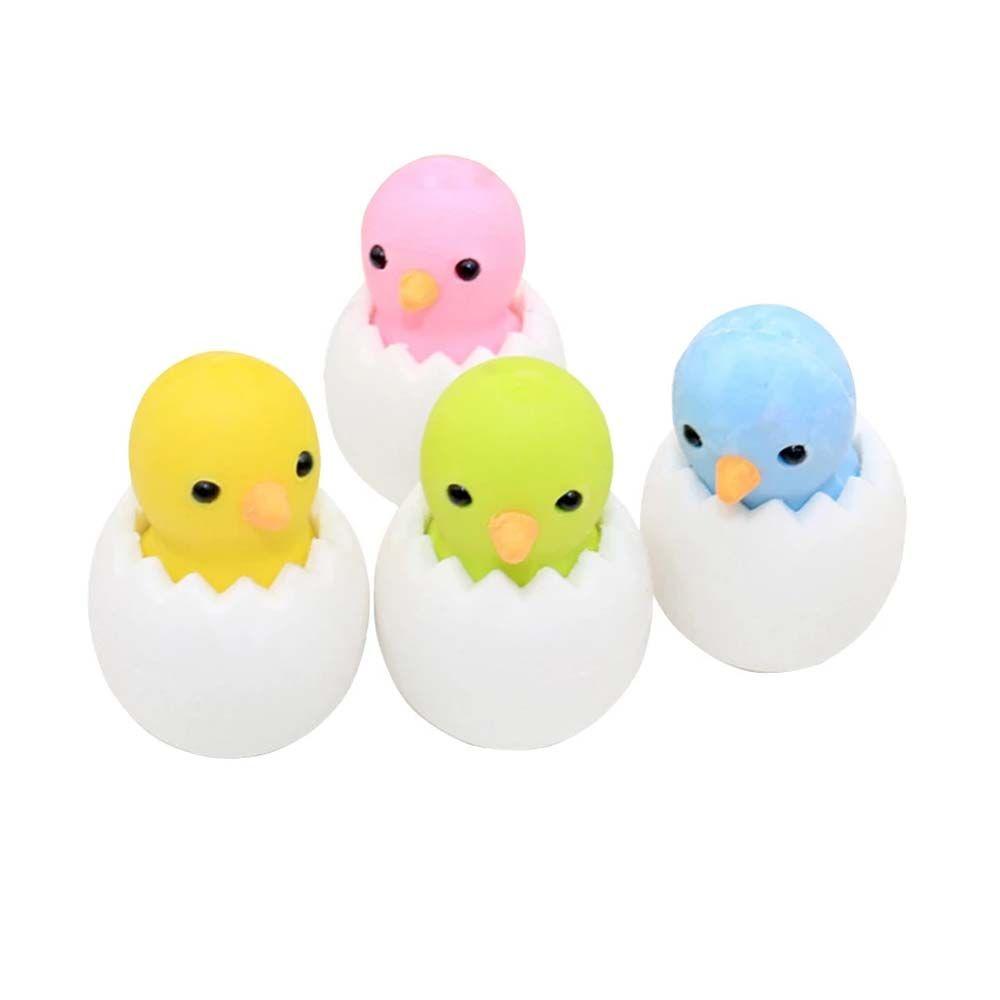 Supplies Cartoon Correction Tool Chicken Baby Eraser Stationery Chicken Egg Erasers Eggshell Eraser