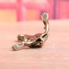 Mini Metal Turtle Shape Copper Ornament Decorative Craft Lucky Desktop Ornaments Longevity Animal Turtle Figurines