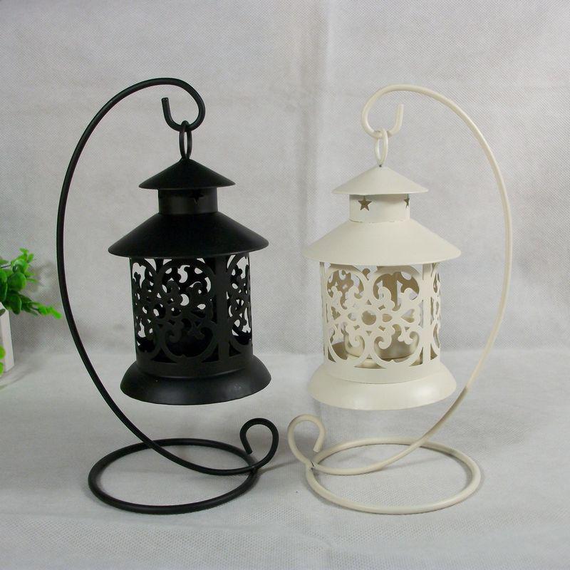 Vintage European Hollow Iron Candlestick for Weddings, Home Decor, Crafts & Birthday Gifts