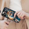 Cute fox in watercolour background Magnetic Phone Case For APPLE iPhone 17 Air 16 14 13 12 Pro Max 15 Plus MagSafe Cover