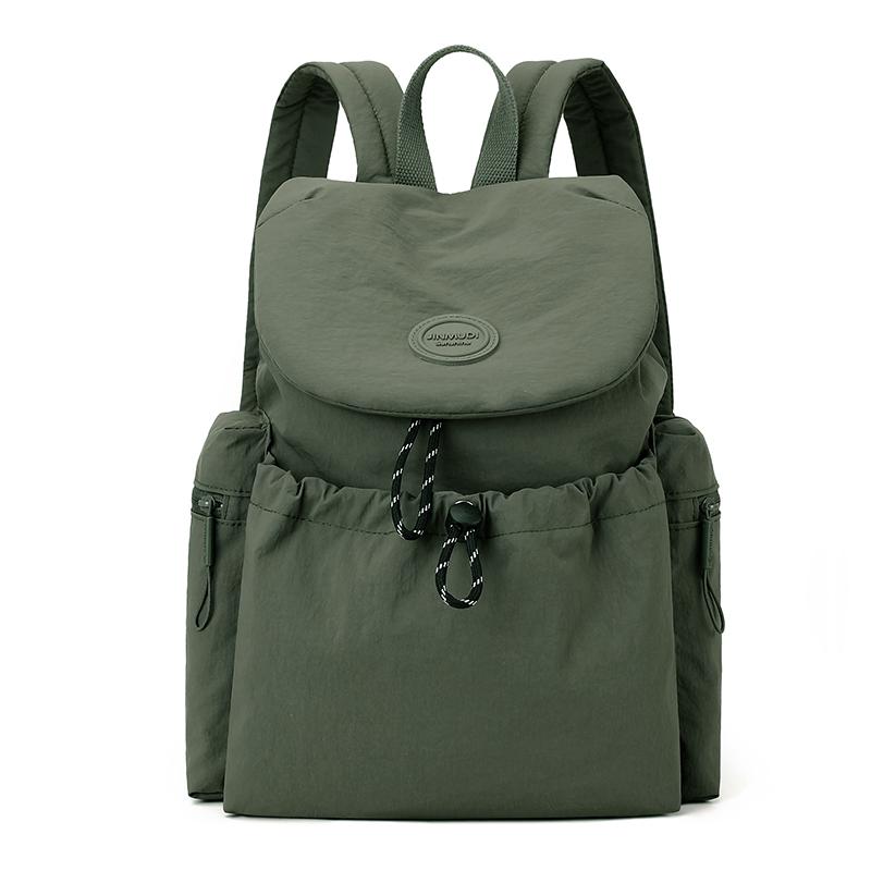 Waterproof Nylon Bag Lightweight Schoolbag Women's Travel Small Backpack
