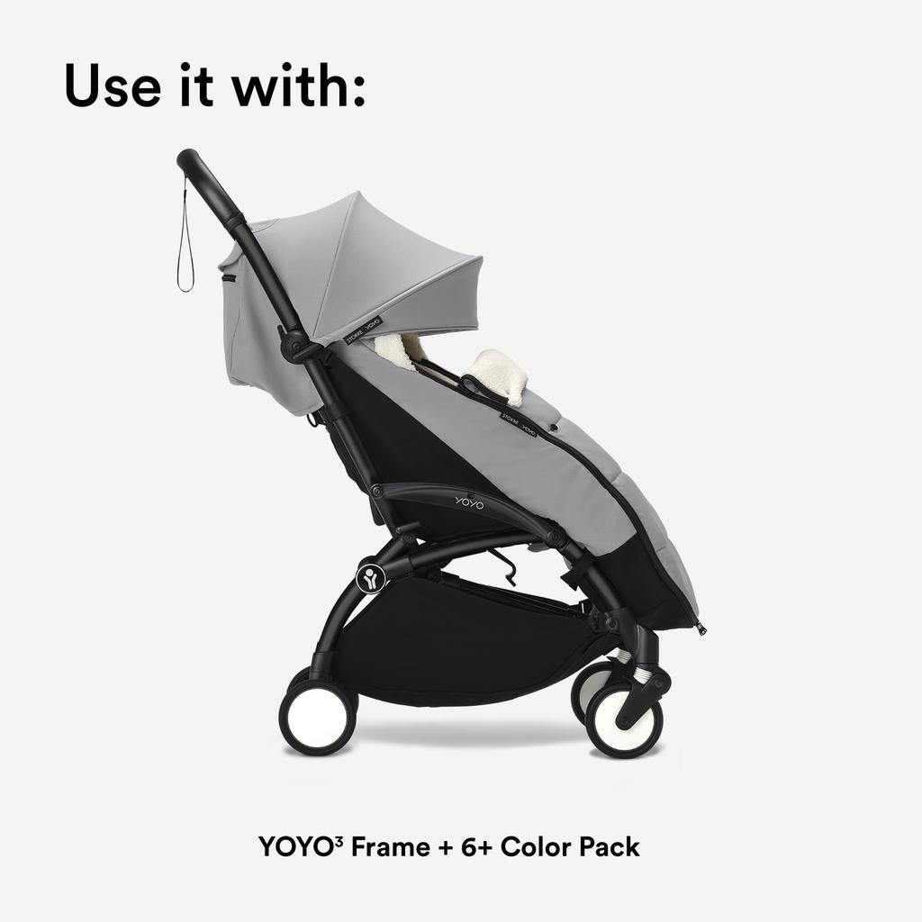 [Stokke] Stokke [Official] YOYO Footmuff Stone W18.5cm x H5cm x D89cm 646610