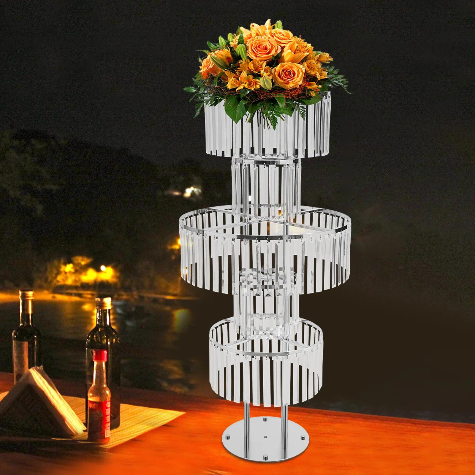 Подставка для цветов на свадьбу, 5-ярусная подставка для цветов, Элегантная подставка для цветов для вечеринок, свадеб United States
